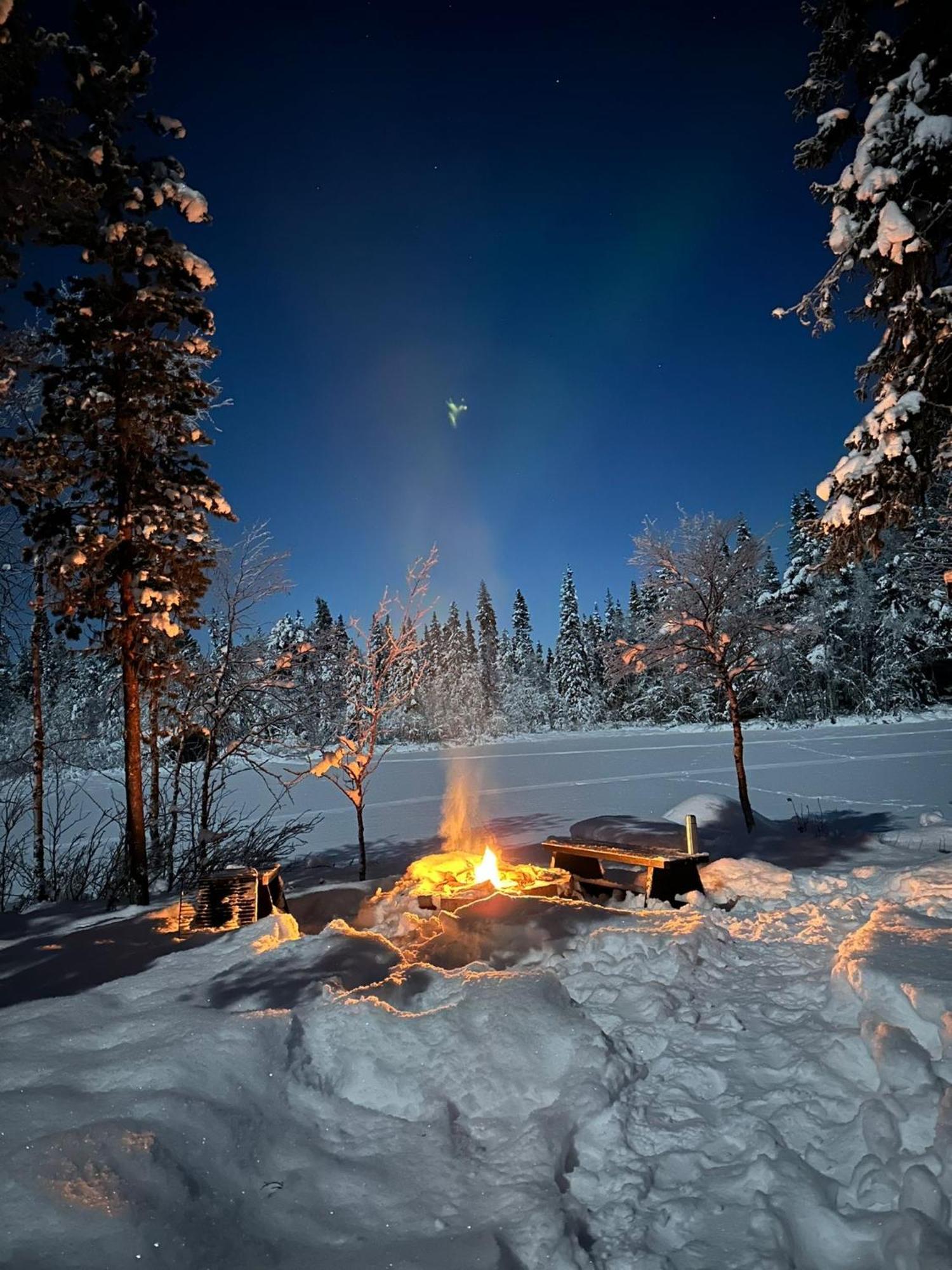 Jukkasjärvi Camp Caroli Family House 빌라 외부 사진