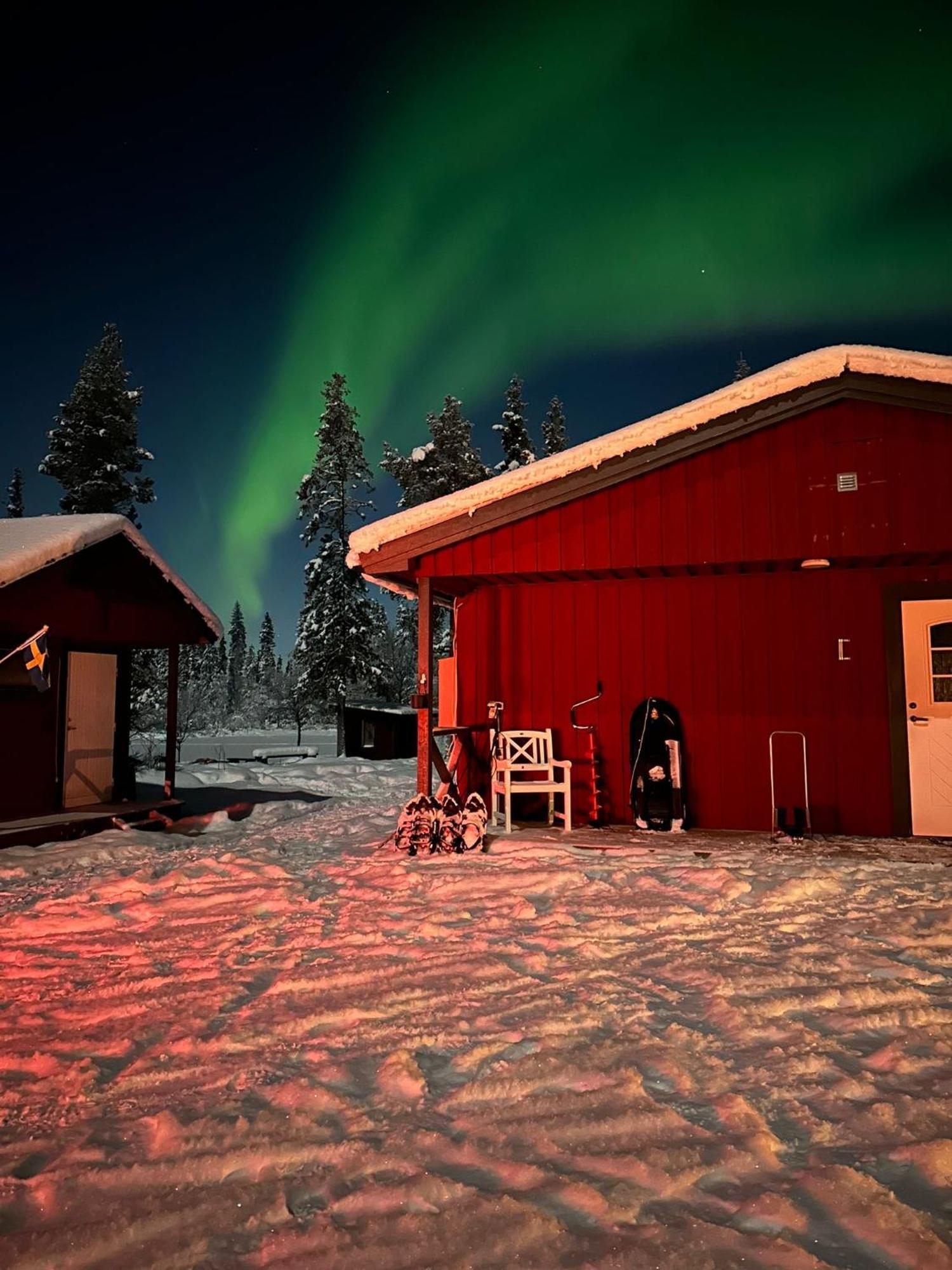 Jukkasjärvi Camp Caroli Family House 빌라 외부 사진