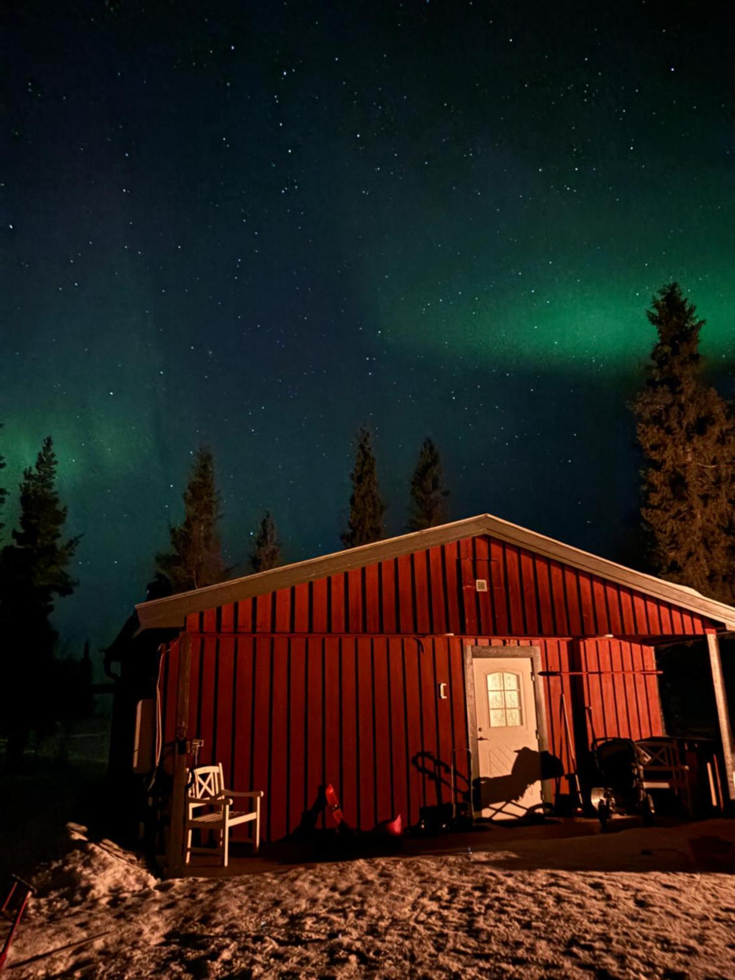 Jukkasjärvi Camp Caroli Family House 빌라 외부 사진