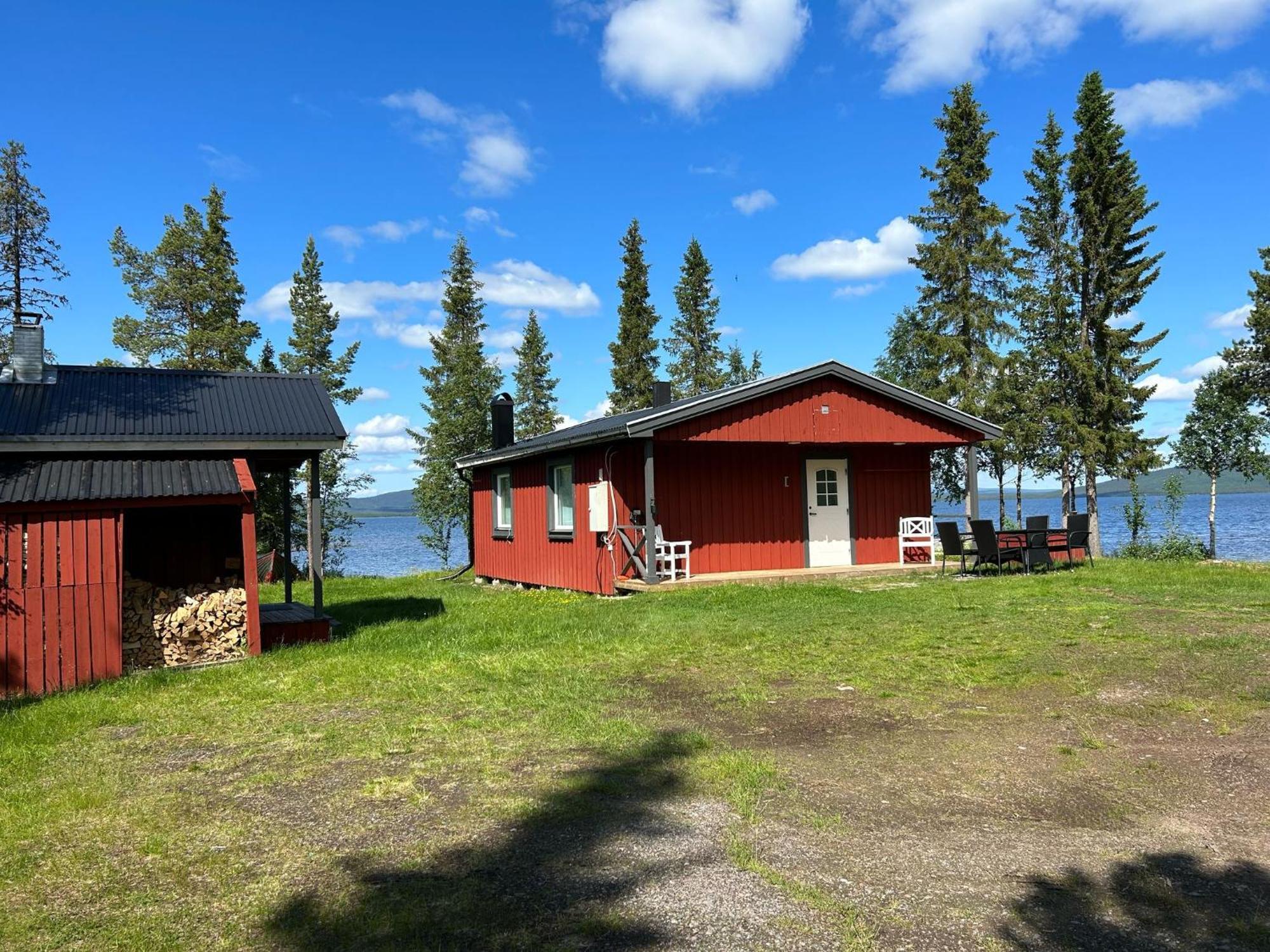 Jukkasjärvi Camp Caroli Family House 빌라 외부 사진